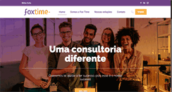 Desktop Screenshot of foxtime.com.br